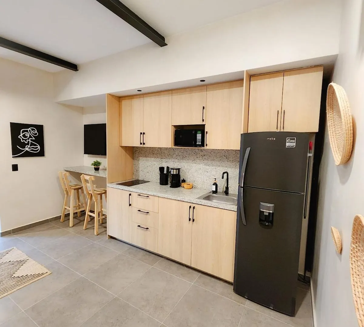 Boho Chic Studio Steps To 5Th Ave King Bed Wifi Rooftop Pool 신데 델 카르멘
