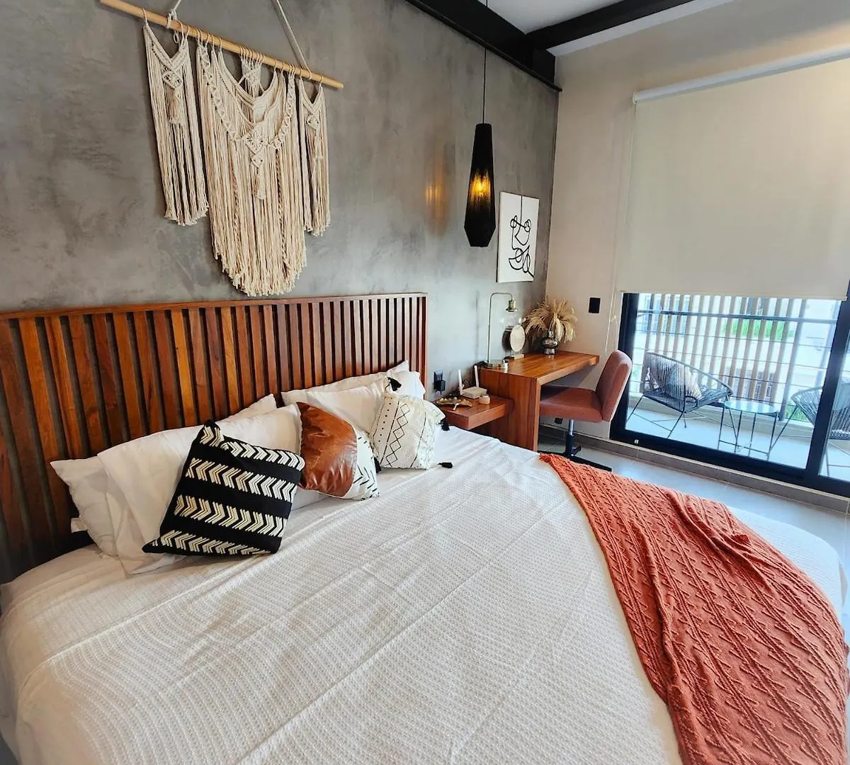 아파트 Boho Chic Studio Steps To 5Th Ave King Bed Wifi Rooftop Pool 신데 델 카르멘
