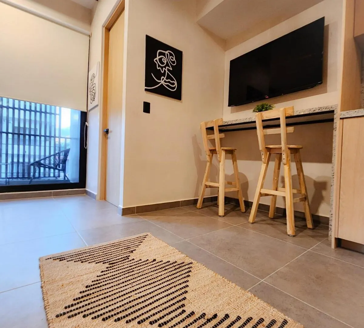 Apartment Boho Chic Studio Steps To 5Th Ave King Bed Wifi Rooftop Pool Playa del Carmen